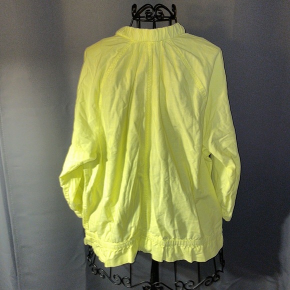 Vintage Eddie Bauer yellow women’s jacket. size large. - Picture 2 of 8